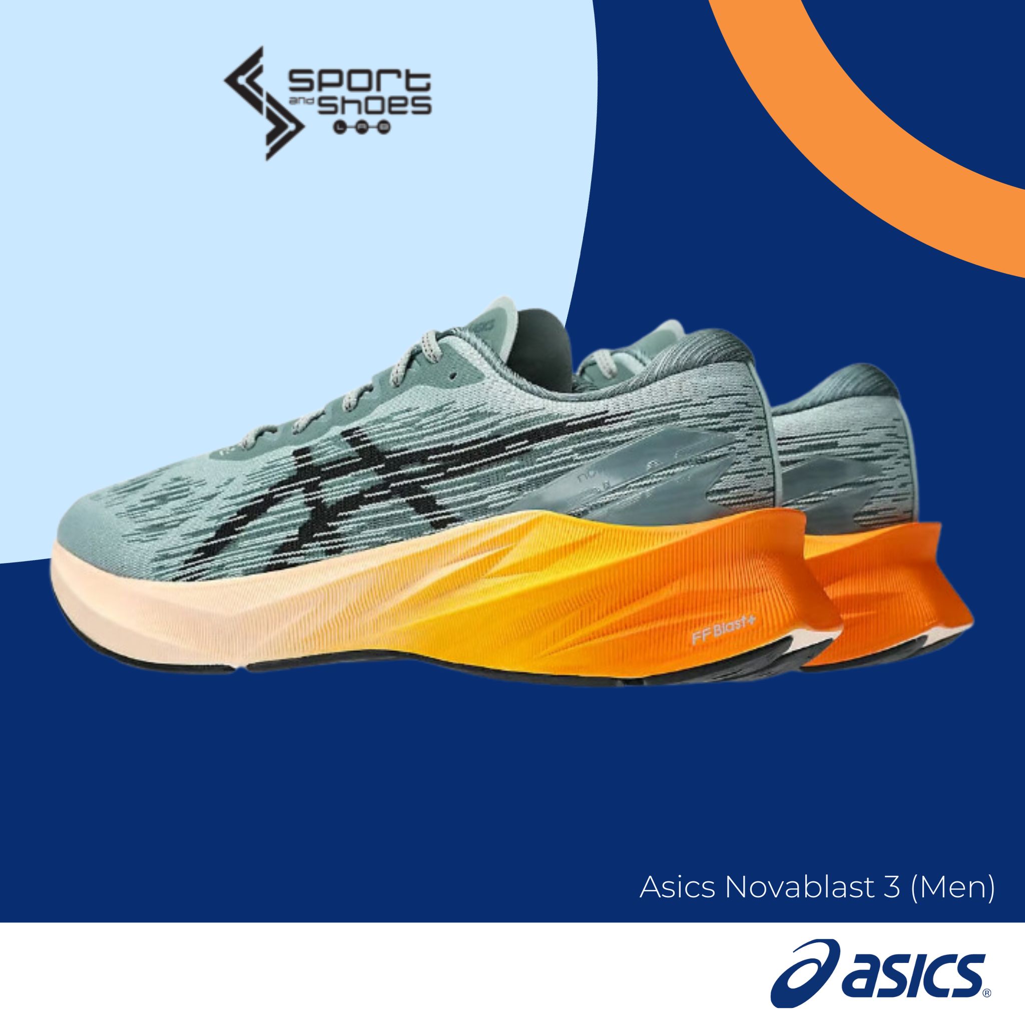 Asics Novablast3 (M) (1011B458-404)